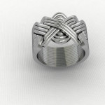 12 Band 925 Sterling Silver Turkish Puzzle Ring