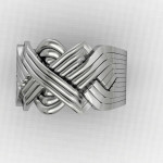 12 Band 925 Sterling Silver Turkish Puzzle Ring