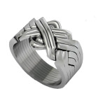 8 Band 925 Sterling Silver Turkısh Puzzle Ring