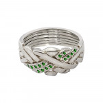  
Stone Color: Emerald Grenn
