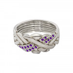  
Stone Color: Amethyst Purple