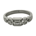 4 Band 925 Sterling Silver Fall Apart Turkish Puzzle Ring
