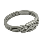 4 Band 925 Sterling Silver Fall Apart Turkish Puzzle Ring