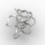 6 Band 925 Sterling Silver Loopy Six Turkish Puzzle Ring