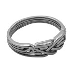 5 Band 925 Sterling Silver hand madeTurkish Puzzle Ring