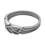 5 Band 925 Sterling Silver hand madeTurkish Puzzle Ring