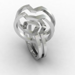 4 Band 925 Sterling Silver Unity Turkish Puzzle Ring